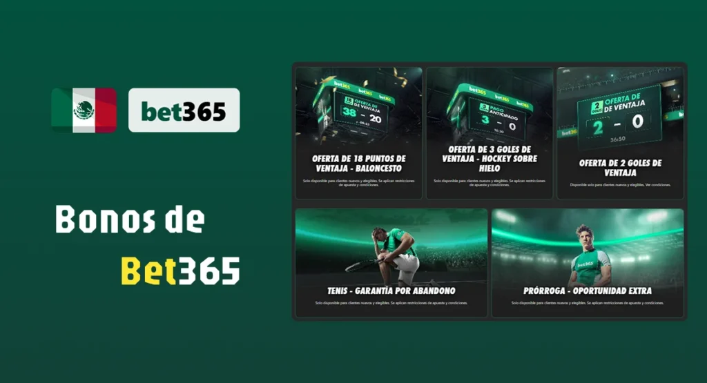 Bonos Bet365 para jugadoras mexicanas