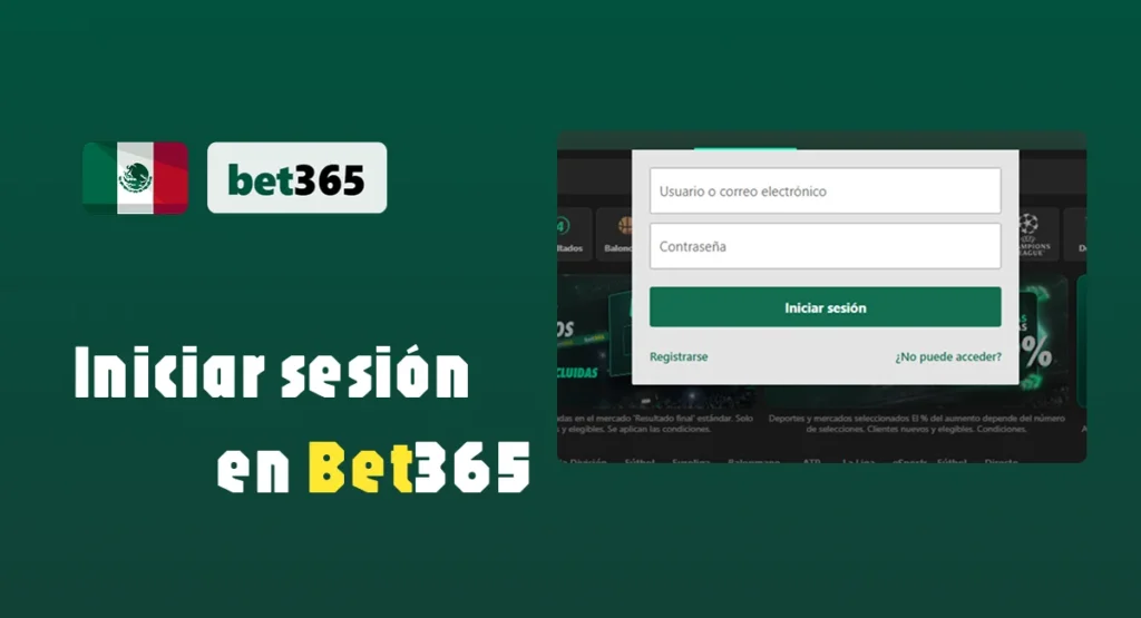 Iniciar sesión en Bet365