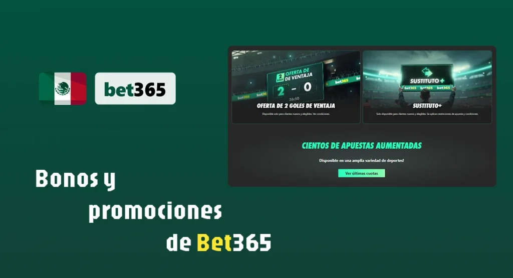 Bonos de Bet365 México