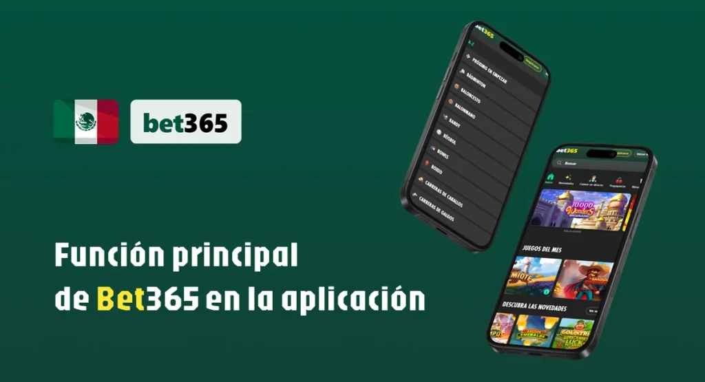 Características de la aplicación