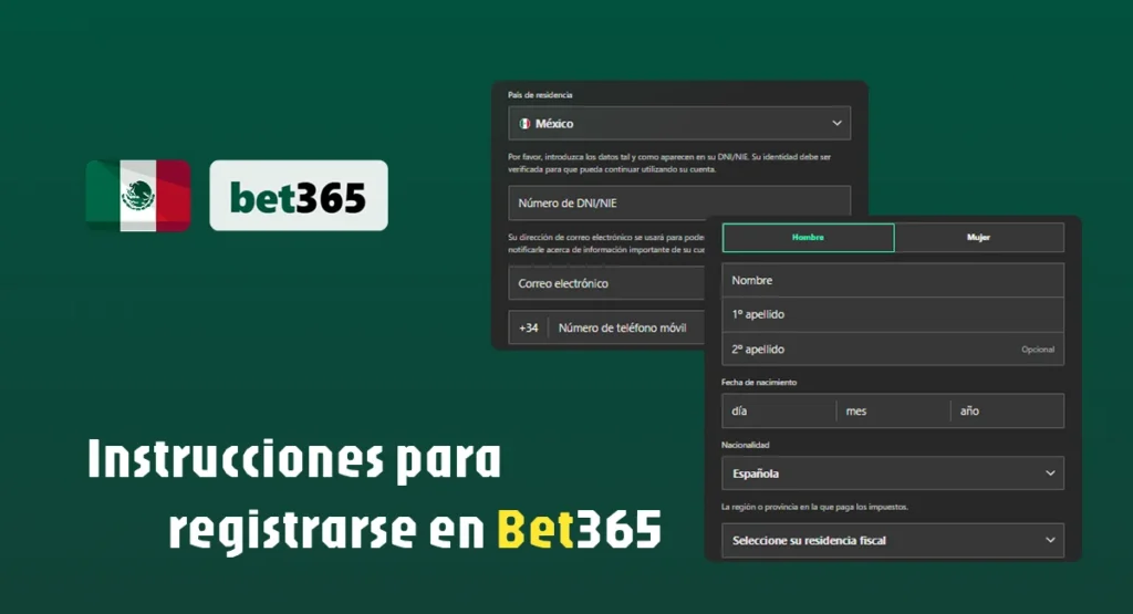 Registro detallado de bet365